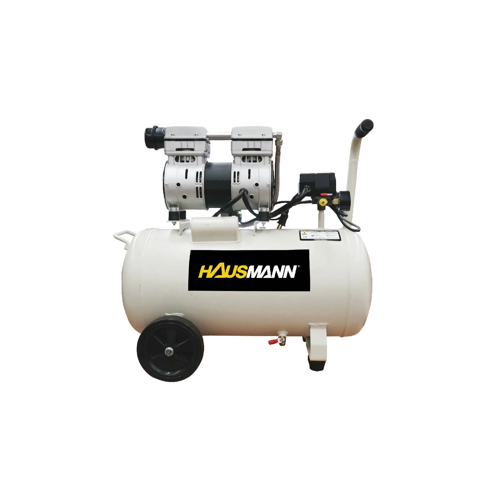 AIR COMPRESSOR HAUSMANN OHAC .75HP H-TYPE 30L TANK